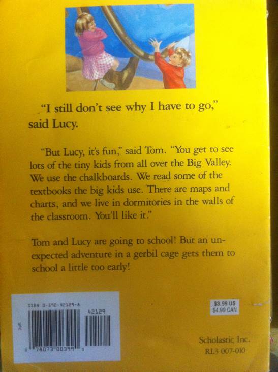 The Littles Go To School - John Peterson (Scholastic Paperbacks - Paperback) book collectible [Barcode 9780590421294] - Main Image 2