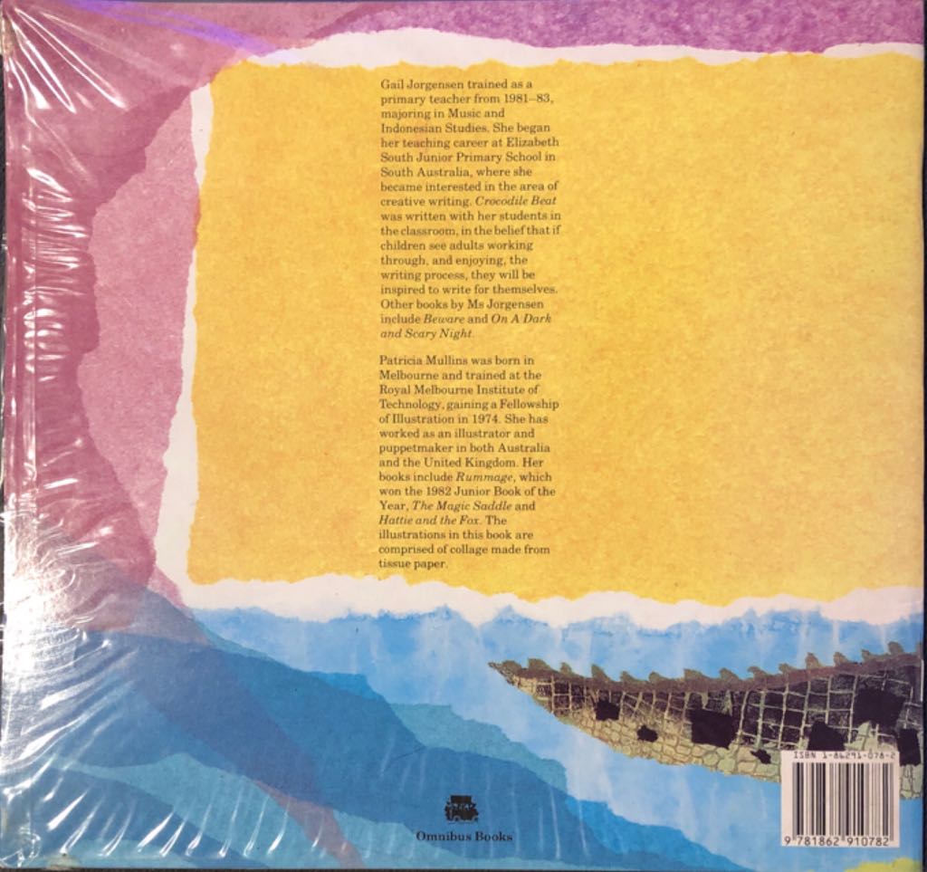 Crocodile Beat - Gail Jorgensen (Scholastic / Scholastic Australia / Omnibus Books - Library Binding) book collectible [Barcode 9781862910782] - Main Image 2