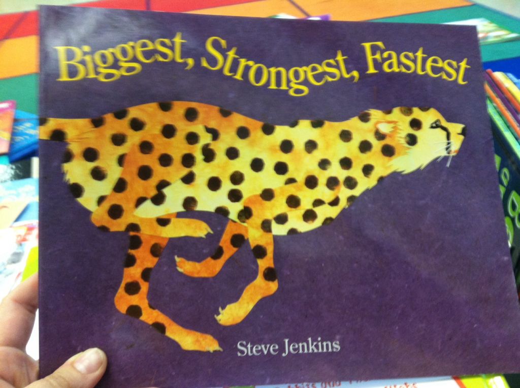 Biggest, Strongest, Fastest - Steve Jenkins (Houghton Mifflin Harcourt - Paperback) book collectible [Barcode 9780395861363] - Main Image 1
