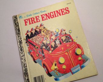 Fire Engines - Anne Rockwell (Golden Books - Hardcover) book collectible [Barcode 9780307020956] - Main Image 1
