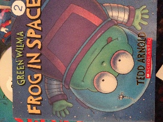 Green Wilma Frog In Space