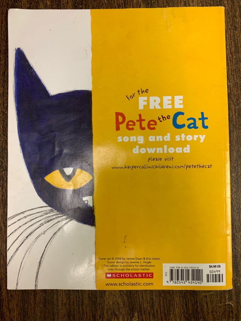 Pete The Cat: I Love My White Shoes - Eric Litwin (HarperCollins Publishers - Paperback) book collectible [Barcode 9780545434140] - Main Image 2