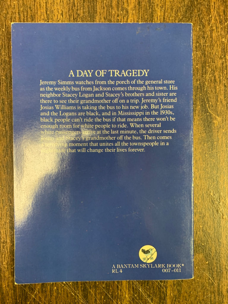 Mississippi Bridge - Mildred D. Taylor (Duke University Press Books) book collectible [Barcode 9780553159929] - Main Image 2