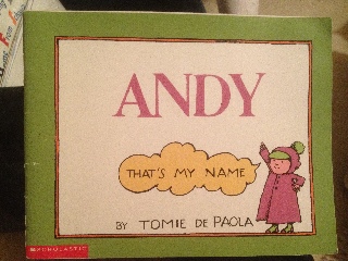ANDY That’s My Name - Tomie De Paola (Scholastic - Paperback) book collectible [Barcode 9780439183178] - Main Image 1