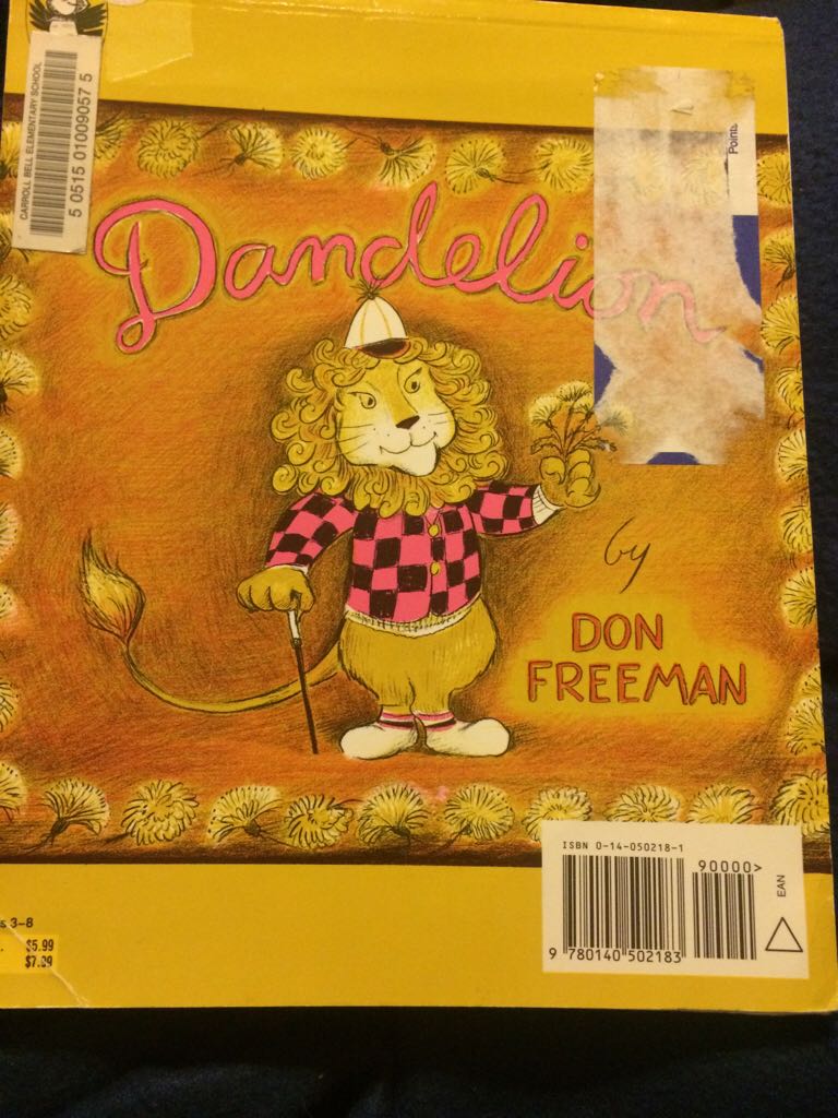 Dandelion - Don Freeman (Puffin - Paperback) book collectible [Barcode 9780140502183] - Main Image 2