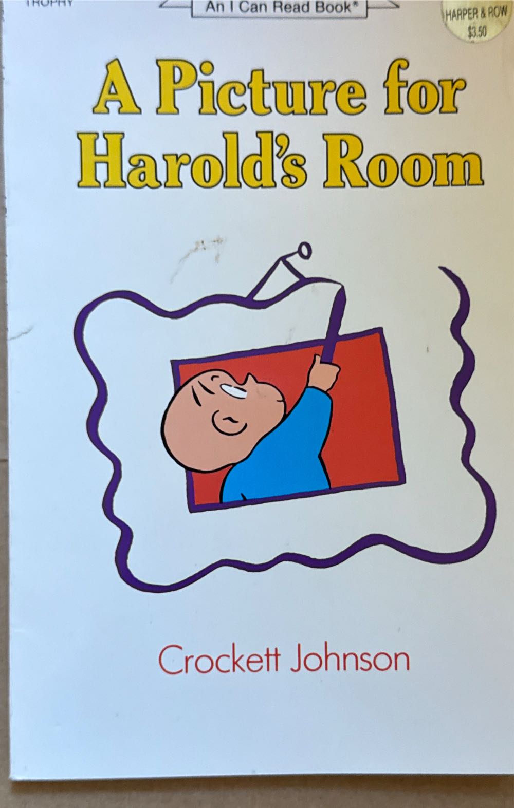 A Picture For Harold’s Room - Crockett Johnson (HarperCollins) book collectible [Barcode 9780064440851] - Main Image 2