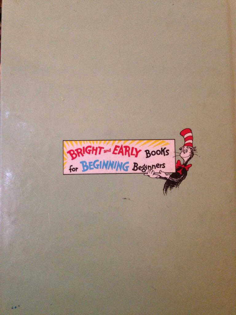 Dr. Seuss: The Foot Book - Dr. Seuss (A Bright & Early Book - Hardcover) book collectible [Barcode 9780001712027] - Main Image 2