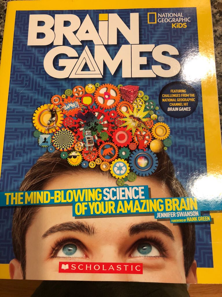 Brain Games - Jennifer Swanson (National Geographic Kids) book collectible [Barcode 9780545889872] - Main Image 1