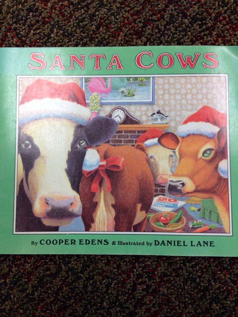 Santa Cows