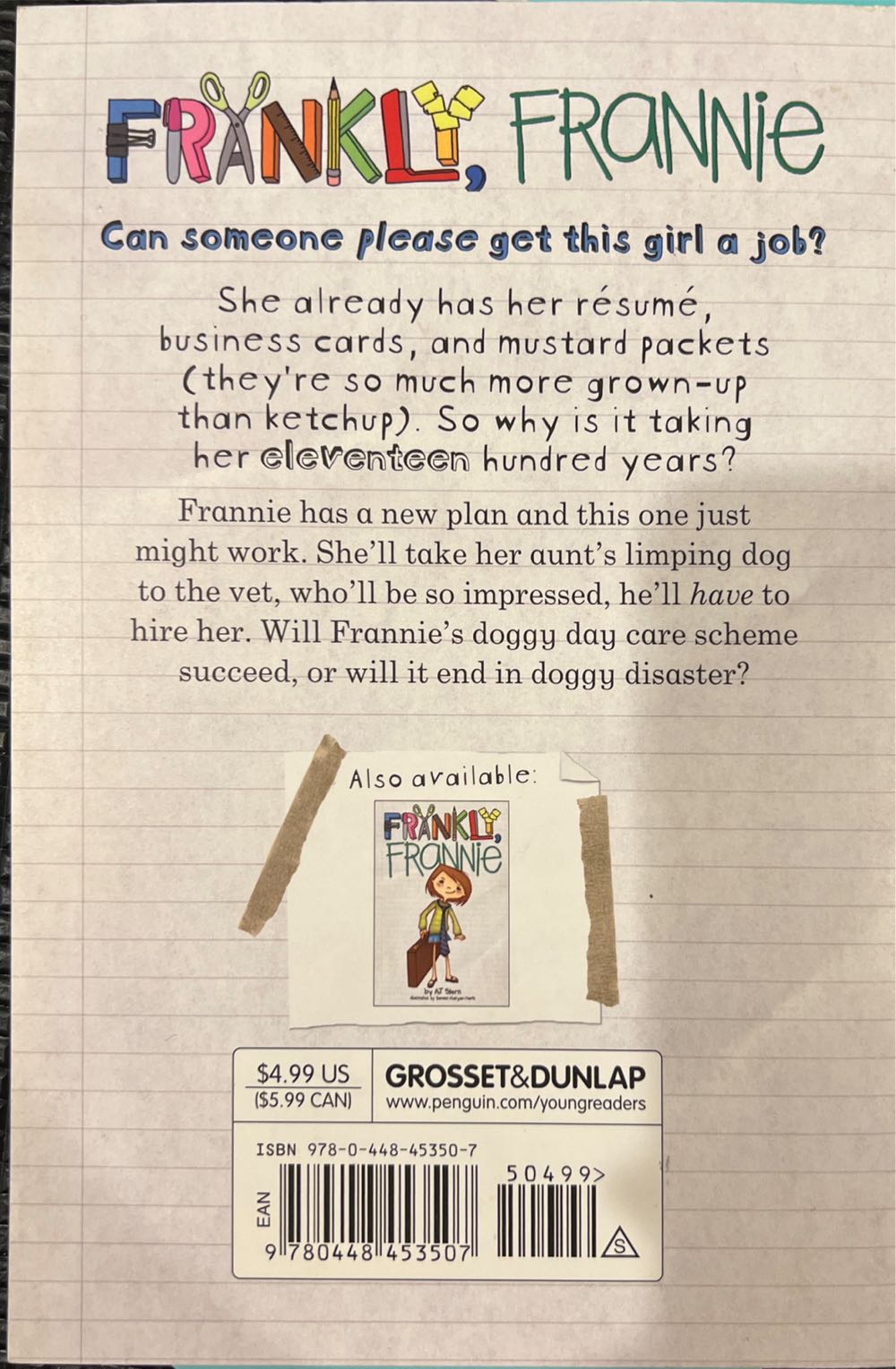 Doggy Day Care - Aj Stern (Penguin) book collectible [Barcode 9780448453507] - Main Image 2