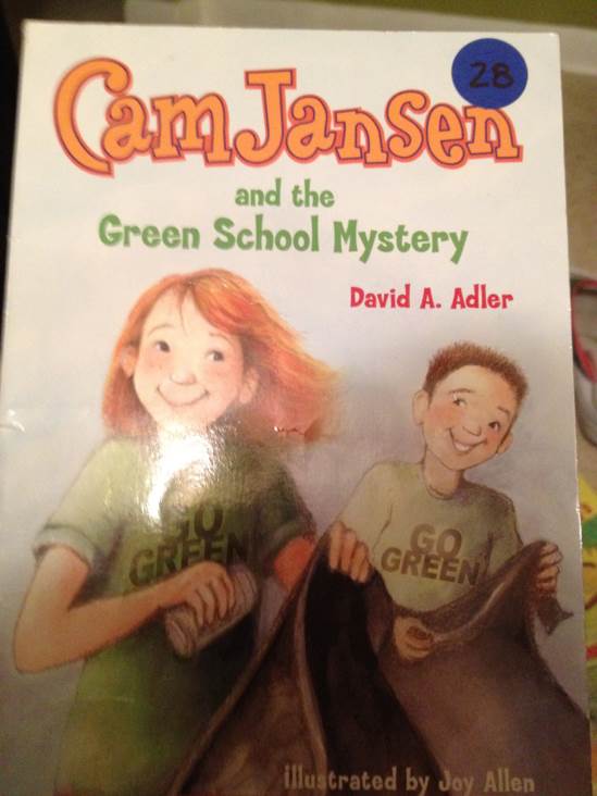 Cam Jansen and the Green School Mystery - David A. Adler (Scholastic Incorporated - Paperback) book collectible [Barcode 9780545199070] - Main Image 1