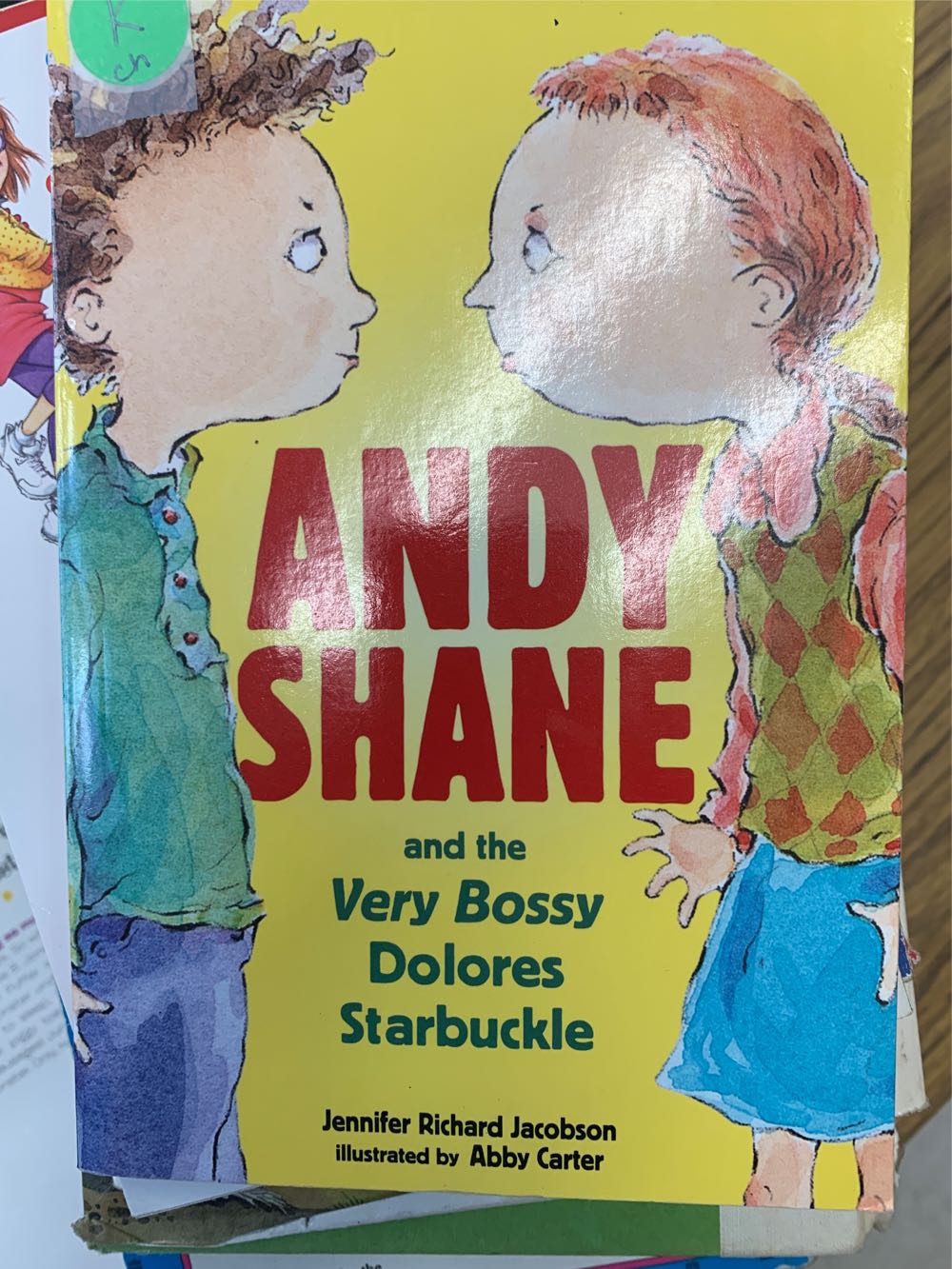 Andy Shane And The Very Bossy Dolores Starbuckle - Jennifer Jacobson (Candlewick Press (MA)) book collectible [Barcode 9780763630447] - Main Image 1