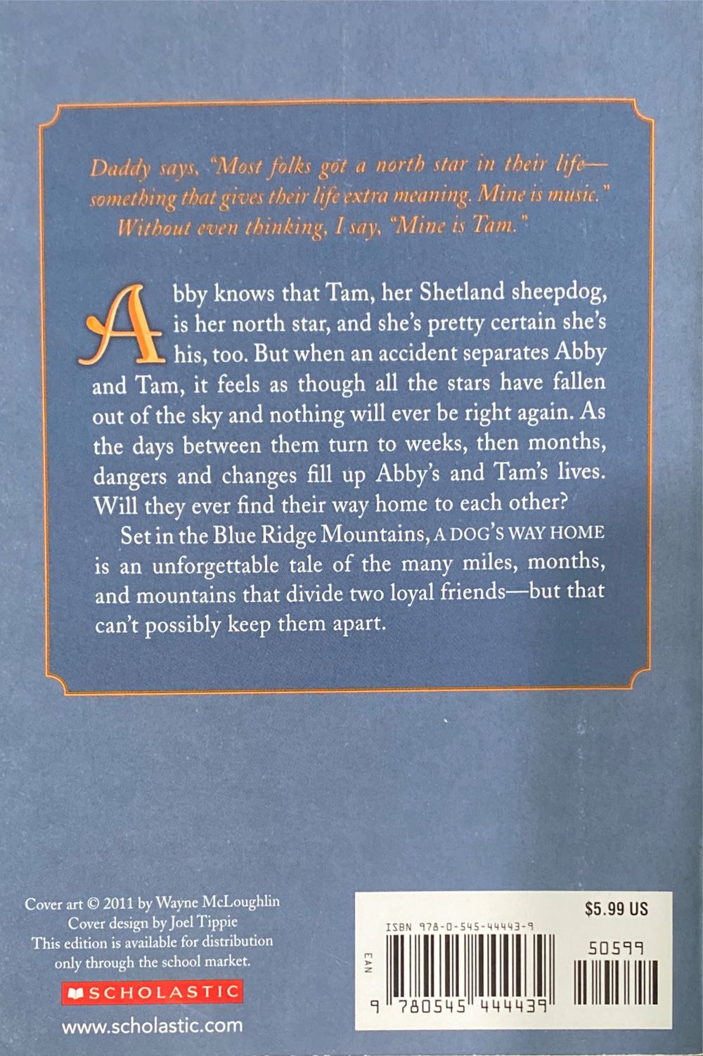 A Dog’s Way Home - W. Bruce Cameron (- Paperback) book collectible [Barcode 9780545444439] - Main Image 2