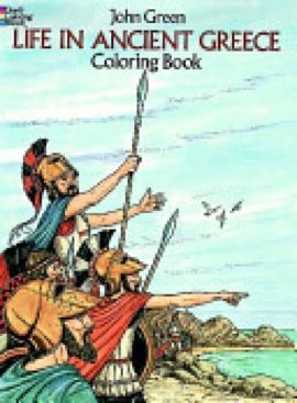 Life in Ancient Greece Coloring Book