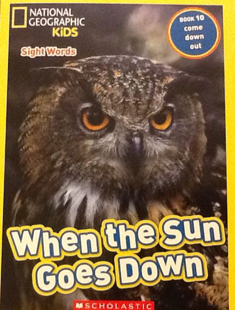 When The Sun Goes Down