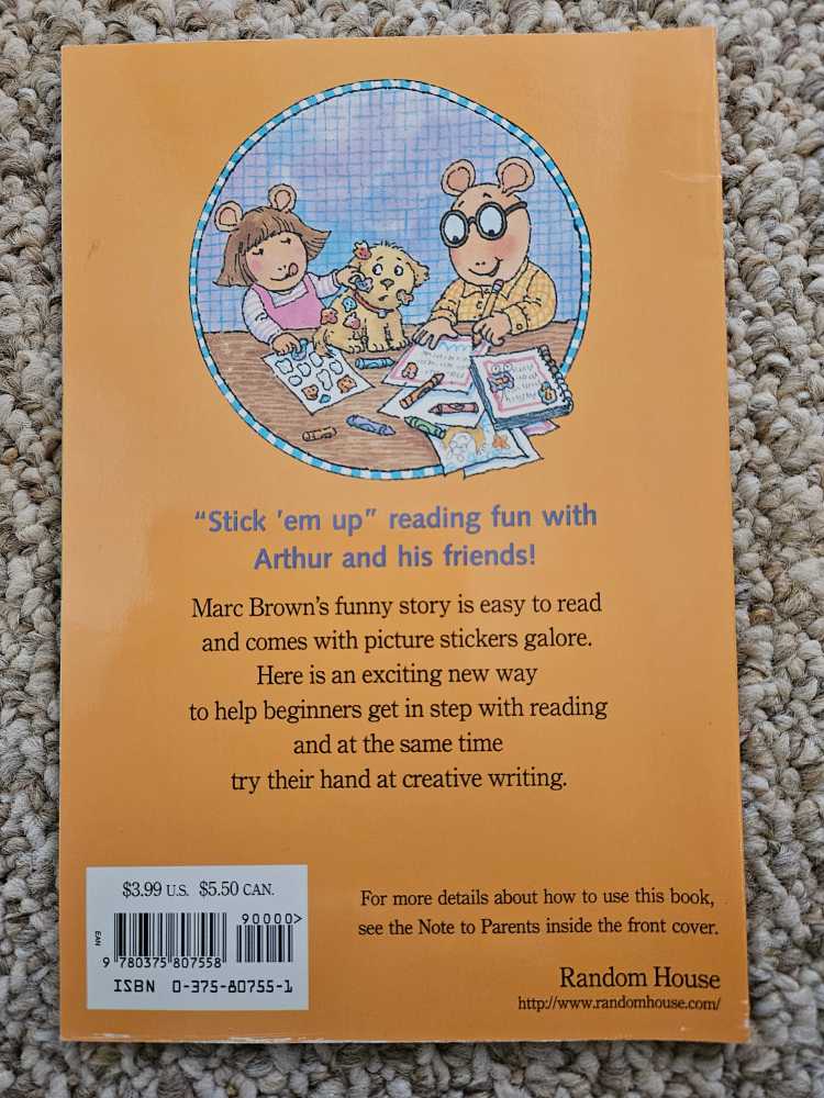 Arthur Tricks The Tooth Fairy - Marc Brown book collectible [Barcode 9780375807558] - Main Image 2
