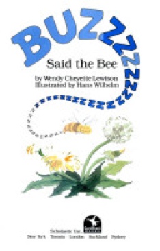 Buzzzzzzz Said The Bee