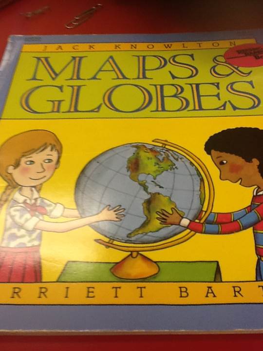 Maps & Globes - Jack Knowlton (Harper & Row, Publishers - Paperback) book collectible [Barcode 9780064460491] - Main Image 1