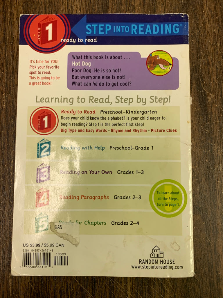 Hot Dog - Molly Coxe (Random House Books for Young Readers) book collectible [Barcode 9780307261014] - Main Image 2