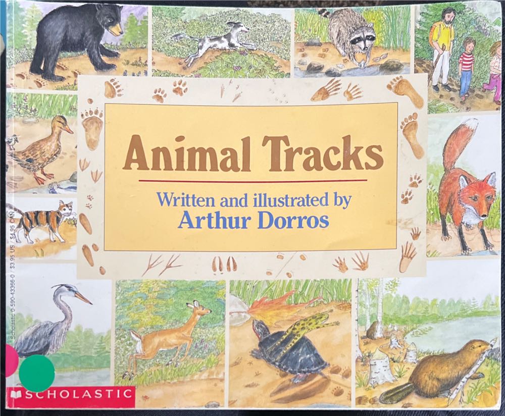 Animal Tracks - Richard Parker (Scholastic Paperbacks - Paperback) book collectible [Barcode 9780590433662] - Main Image 3