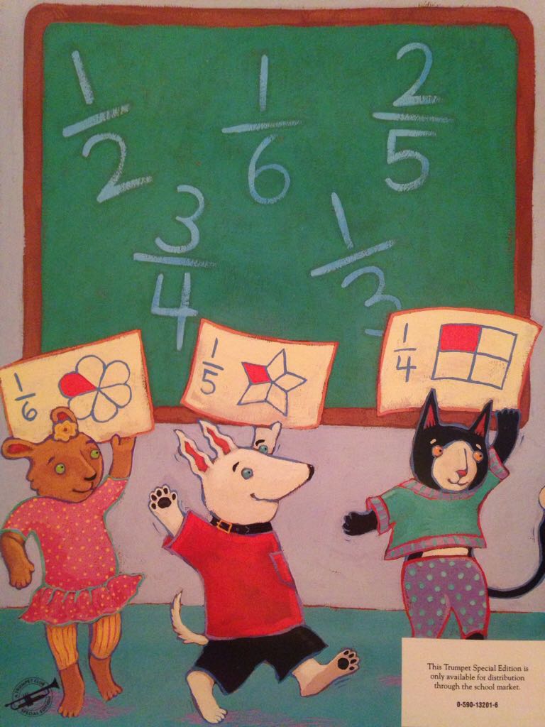 Fraction Action - Loreen Leedy (A Trumpet Club Special - Paperback) book collectible [Barcode 9780590132015] - Main Image 2