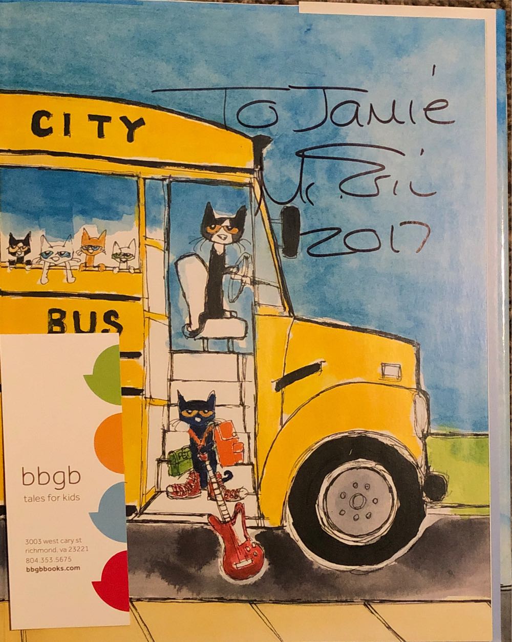 Pete The Cat Rocking In My School Shoes - James Dean (HarperCollins - Hardcover) book collectible [Barcode 9780061910241] - Main Image 3
