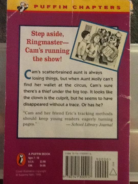 Cam Jansen And The Mystery Of The Stolen Diamonds - David A. Adler (A Scholastic Press - Paperback) book collectible [Barcode 9780141300917] - Main Image 2