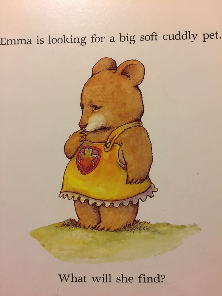 Emma’s Pet - David McPhail (Scholastic Inc. - Paperback) book collectible [Barcode 9780590444033] - Main Image 2