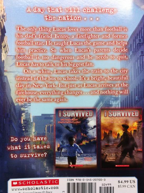 I Survived: The Attacks Of September 11, 2001 - Dan Gutman (Scholastic - Paperback) book collectible [Barcode 9780545207003] - Main Image 2