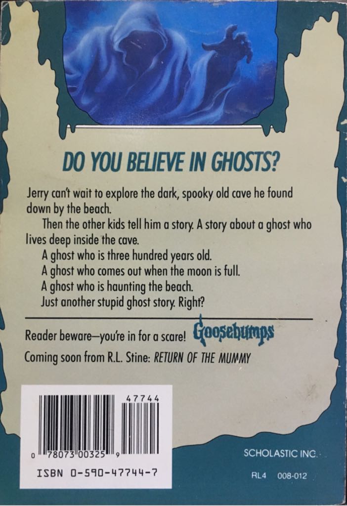 #22: Ghost Beach - R.L. Stine (Apple Paperbacks (Scholastic) - Paperback) book collectible [Barcode 9780590477444] - Main Image 2