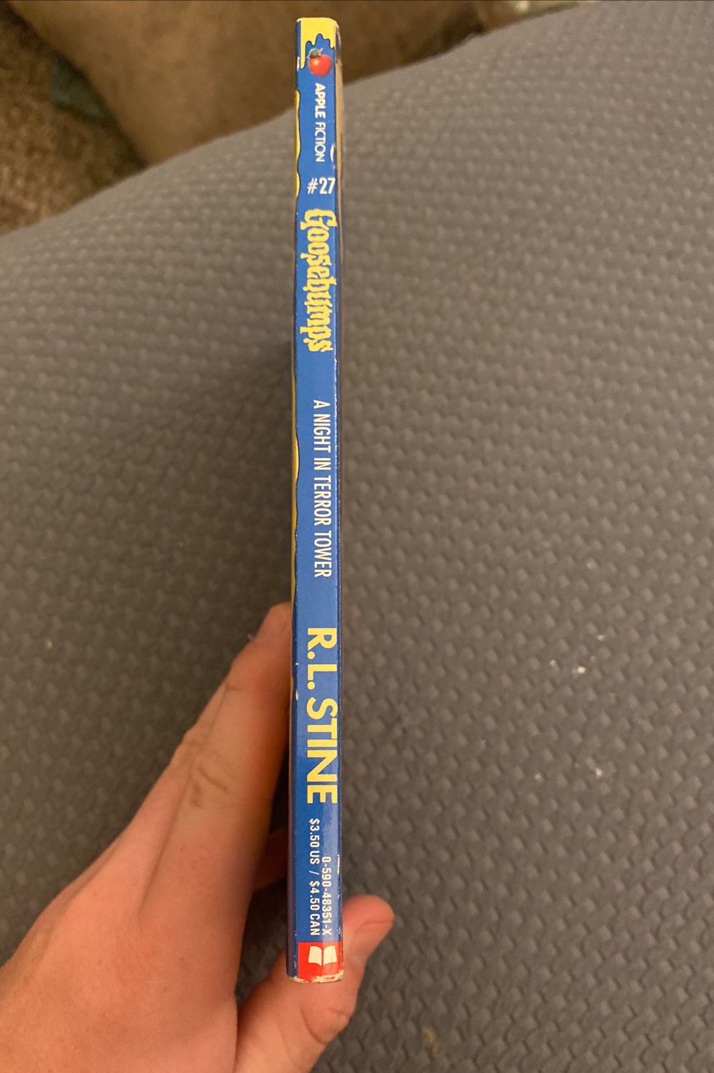 A Night in Terror Tower - R. L. Stine (Scholastic Incorporated - Paperback) book collectible [Barcode 9780590483513] - Main Image 3