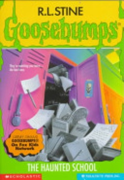 Goosebumps #59: The Haunted School - R.L. Stine (Apple Paperbacks (Scholastic) - Paperback) book collectible [Barcode 9780590568975] - Main Image 1