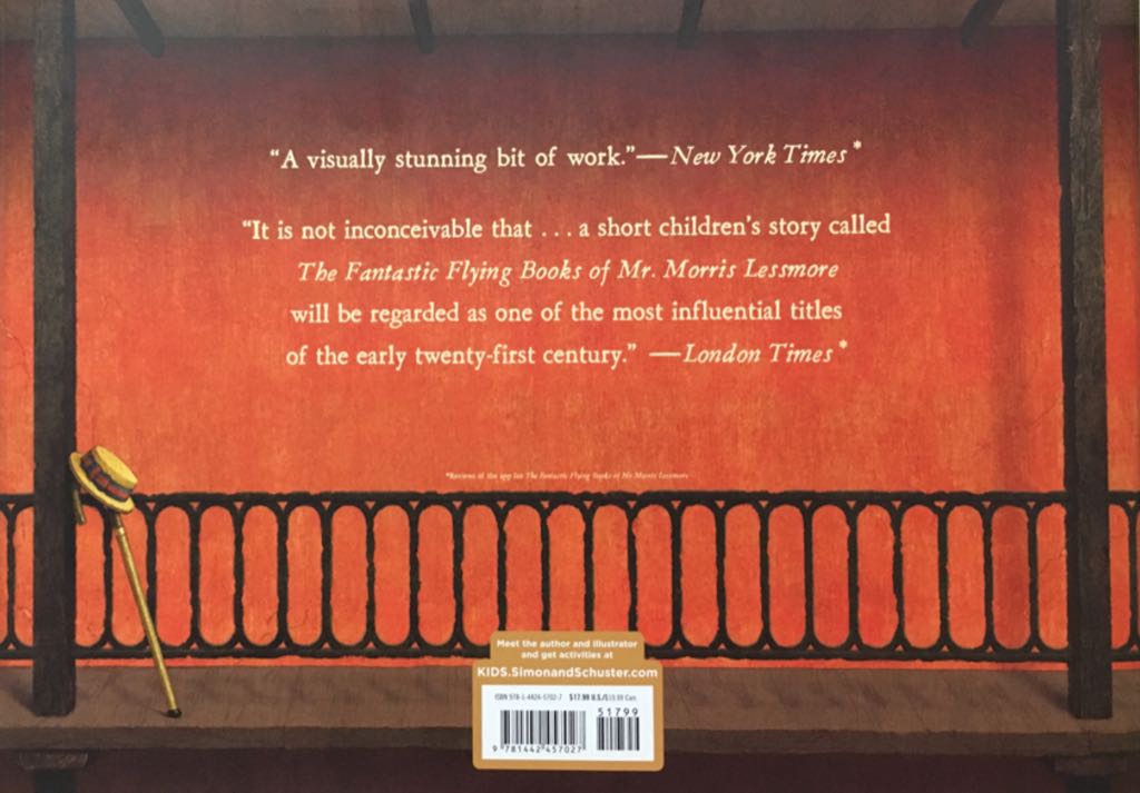 Fantastic Flying Books Of Mr. Morris Lessmore, The - William Joyce (Moonbot Books - Hardcover) book collectible [Barcode 9781442457027] - Main Image 2