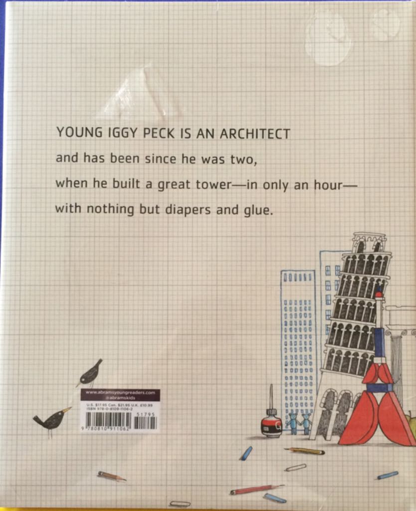 Iggy Peck, Architect - Andrea Beaty (Harry N. Abrams - Hardcover) book collectible [Barcode 9780810911062] - Main Image 2