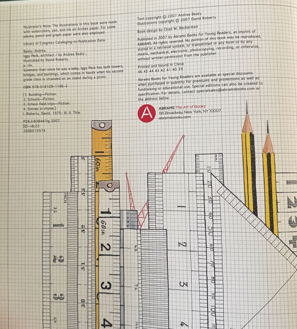 Iggy Peck, Architect - Andrea Beaty (Harry N. Abrams - Hardcover) book collectible [Barcode 9780810911062] - Main Image 4