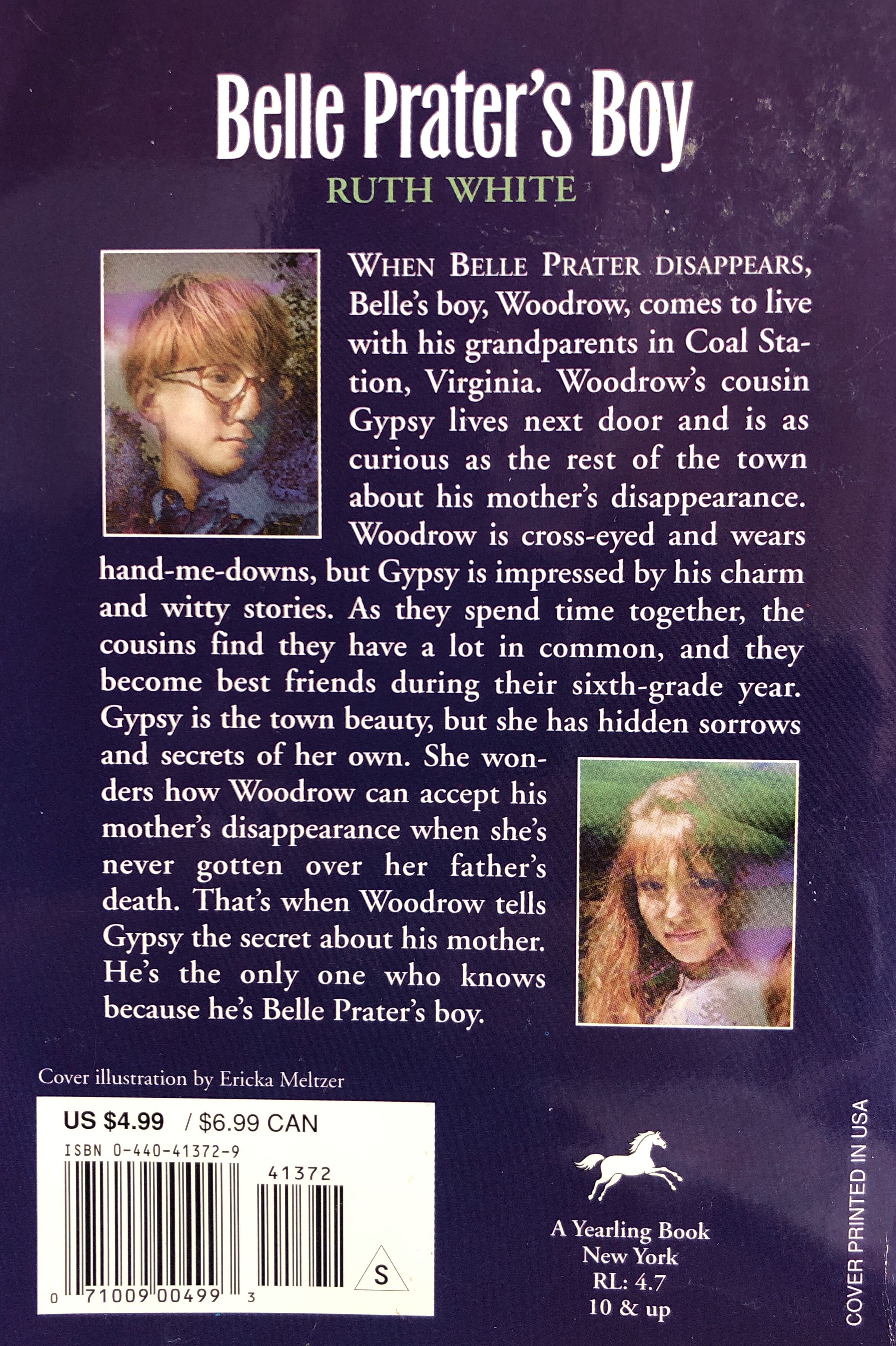 Belle Prater’s Boy - Ruth White (Yearling - Paperback) book collectible [Barcode 9780440413721] - Main Image 2