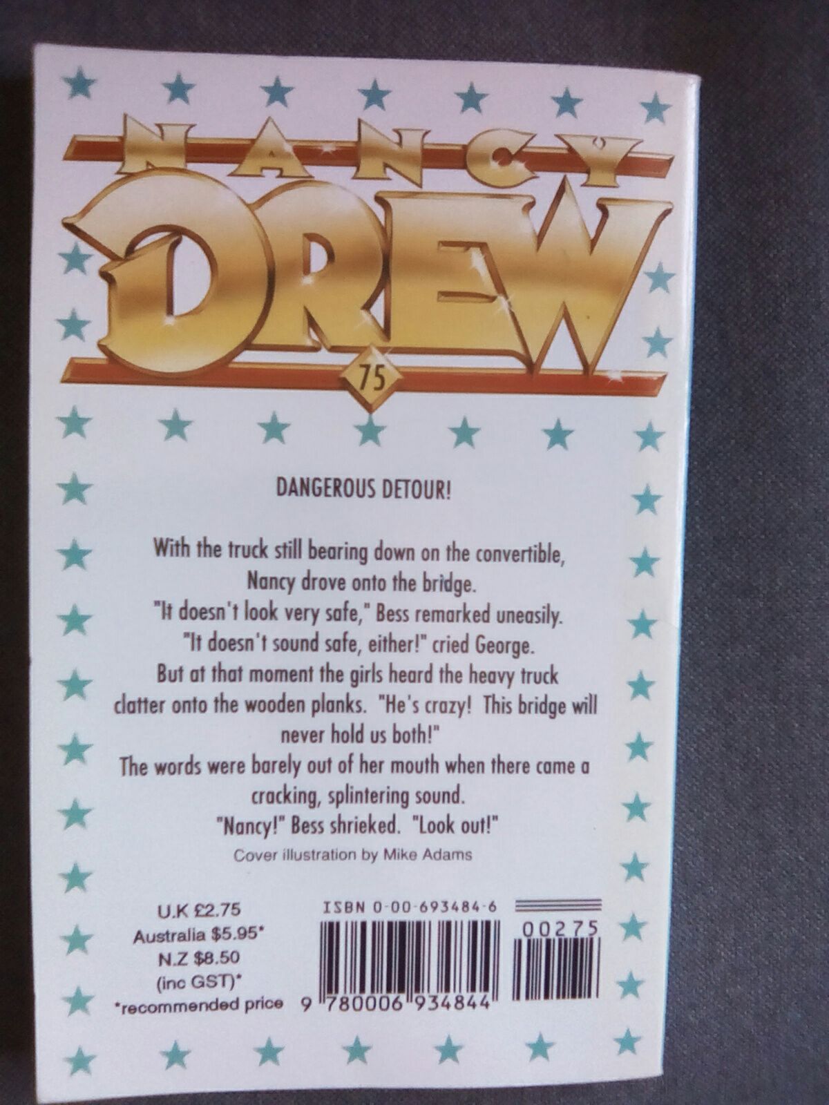 Nancy Drew #7: The Clue In The Diary - Carolyn Keene (Grosset & Dunlap - Hardcover) book collectible [Barcode 9780448095073] - Main Image 2