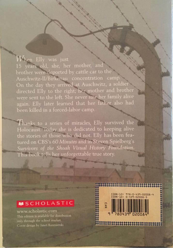 Elly My True Story Of The Holocaust - Elly Berkovits Gross (Scholastic Paperbacks - Paperback) book collectible [Barcode 9780439020084] - Main Image 2