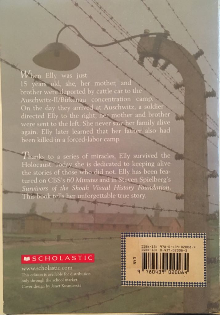 Elly: My True Story Of The Holocaust - Elly Gross (Scholastic - Paperback) book collectible [Barcode 9780439020084] - Main Image 2