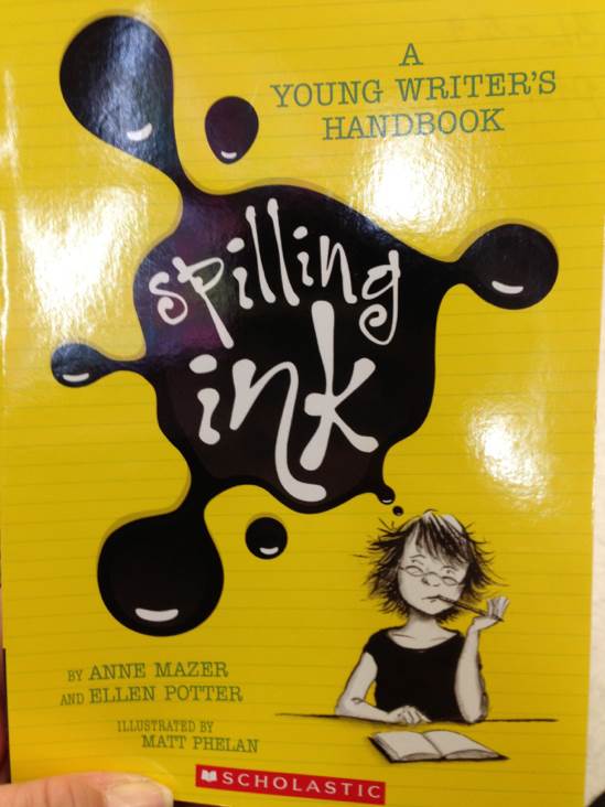 Spilling Ink - Anne Mazer (Scholastic Inc. - Paperback) book collectible [Barcode 9780545340519] - Main Image 1