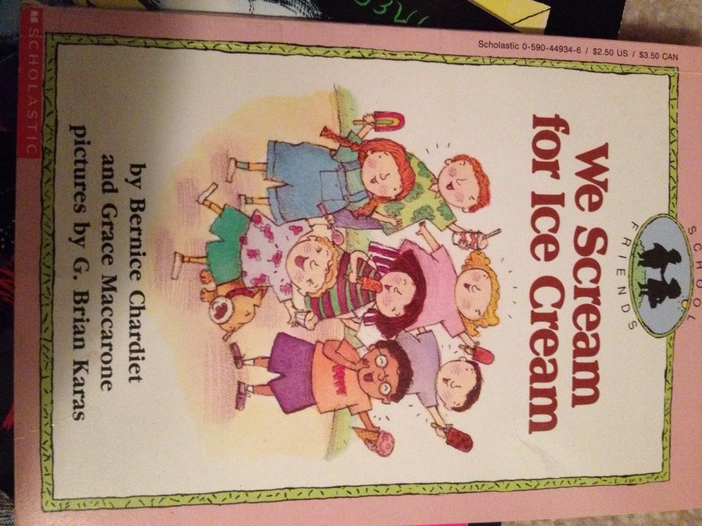 We Scream For Ice Cream