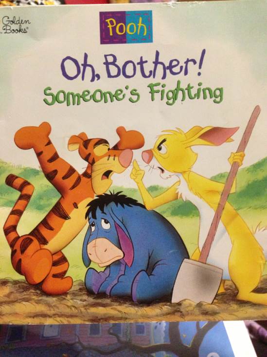 Oh, Brother! Someone’s Fighting