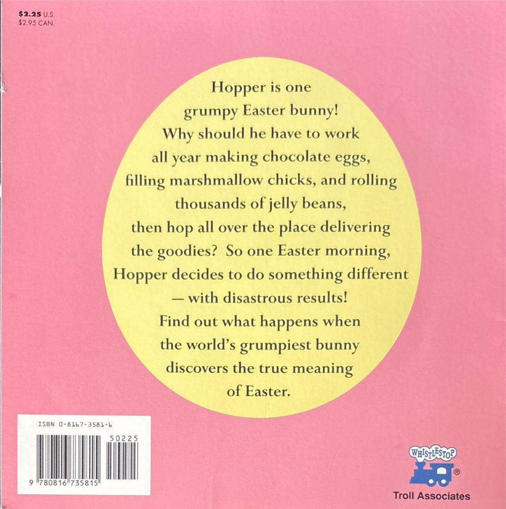 Easter: The Grumpy Easter Bunny - Justine Korman (Troll Associates - Paperback) book collectible [Barcode 9780816735815] - Main Image 2