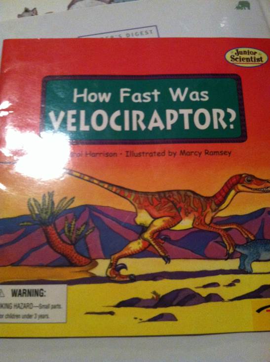 How Fast Was Velociraptor
