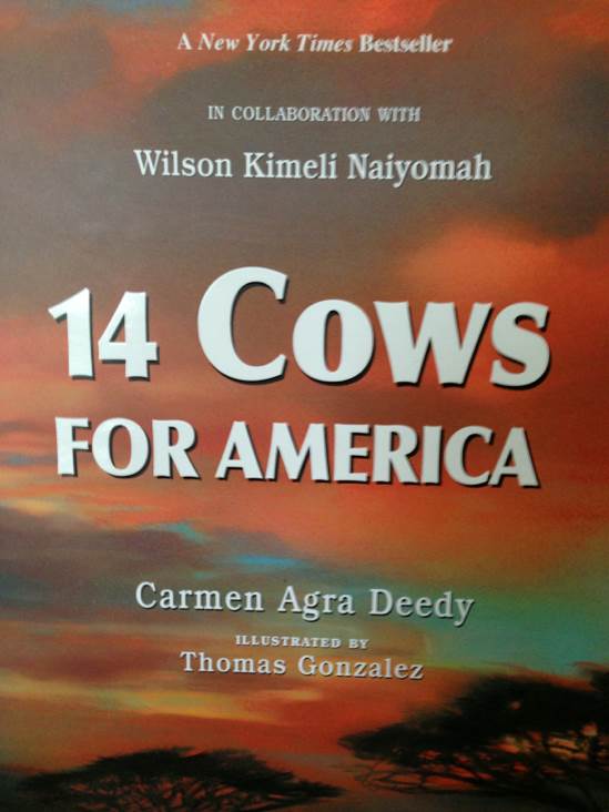 14 Cows For America - Carmen Agra Deedy (Simon - Hardcover) book collectible [Barcode 9781561454907] - Main Image 1
