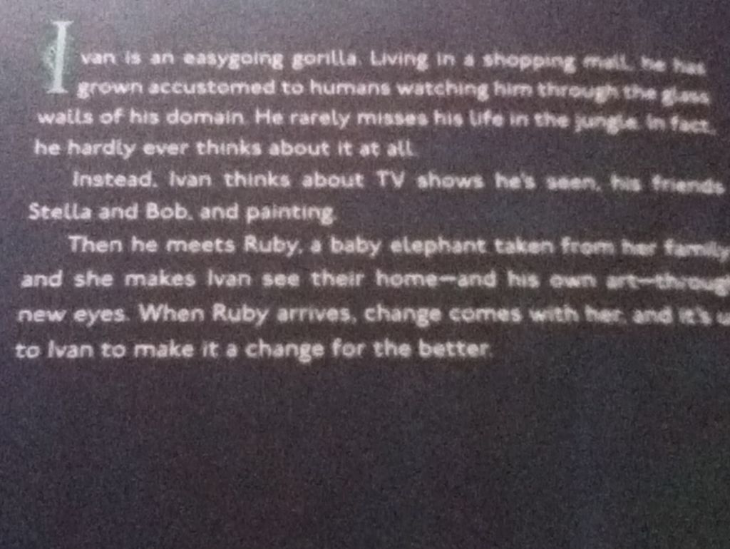 The One And Only Ivan’s - Katherine A Applegate (Scholastic - Paperback) book collectible [Barcode 9780545849135] - Main Image 2