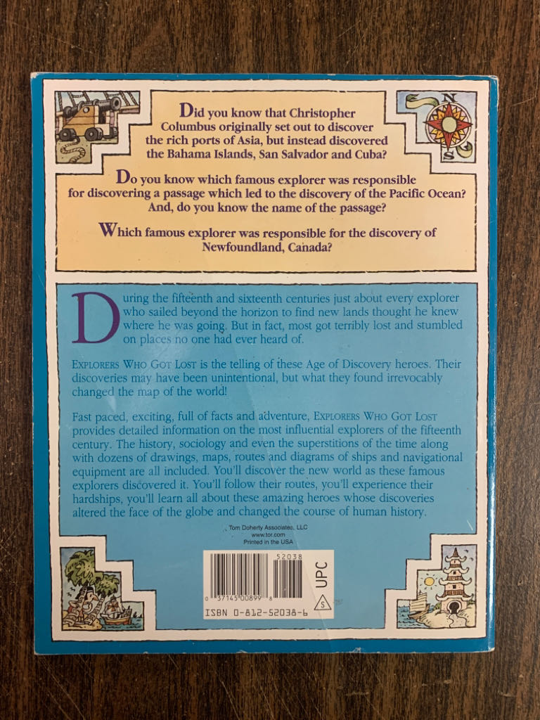 Explorers Who Got Lost - Diane Sansevere-Dreher (Readers Digest - Paperback) book collectible [Barcode 9780812520385] - Main Image 2