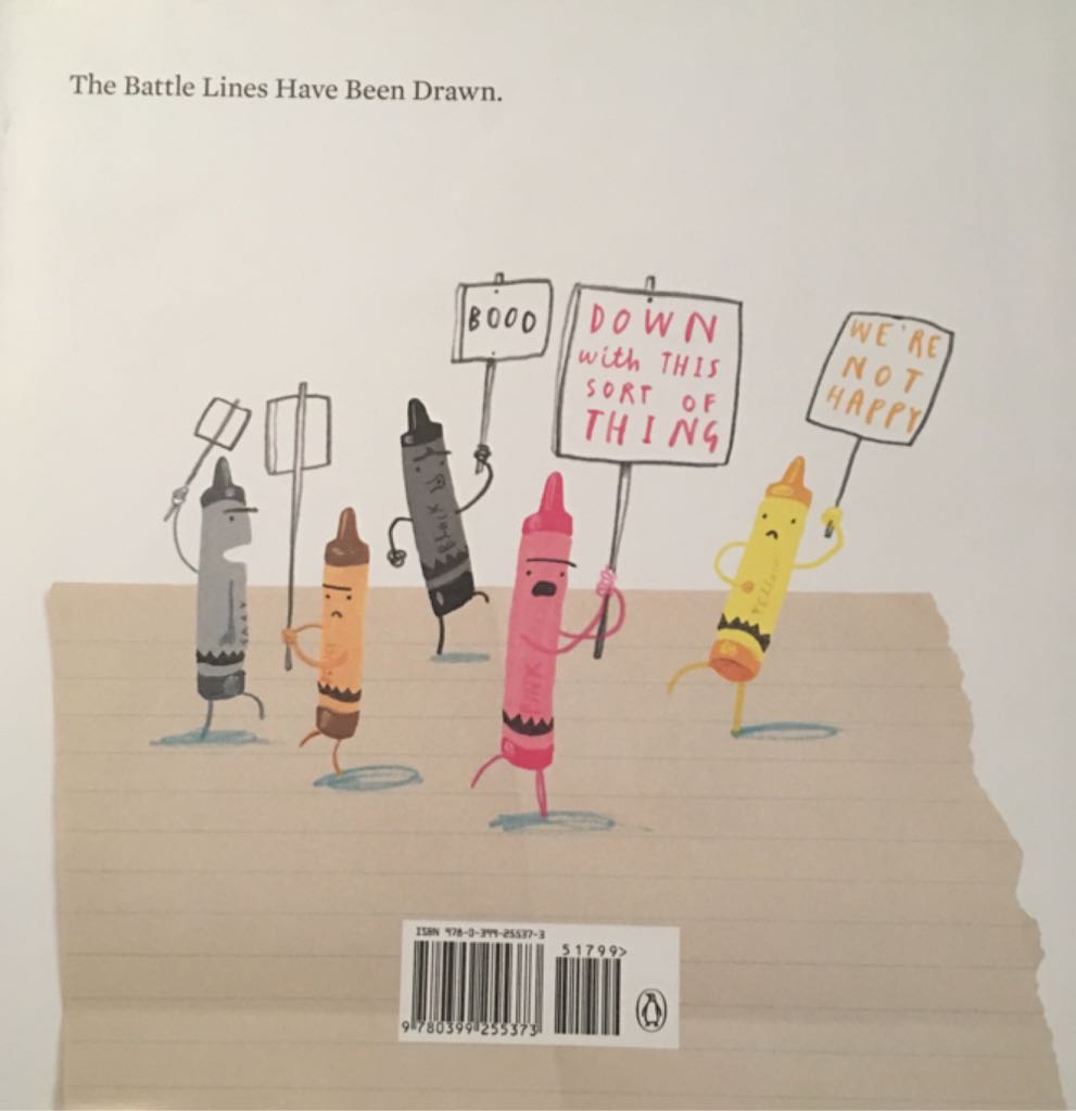 Day the Crayons Quit - Oliver Jeffers (Philomel - Hardcover) book collectible [Barcode 9780399255373] - Main Image 2