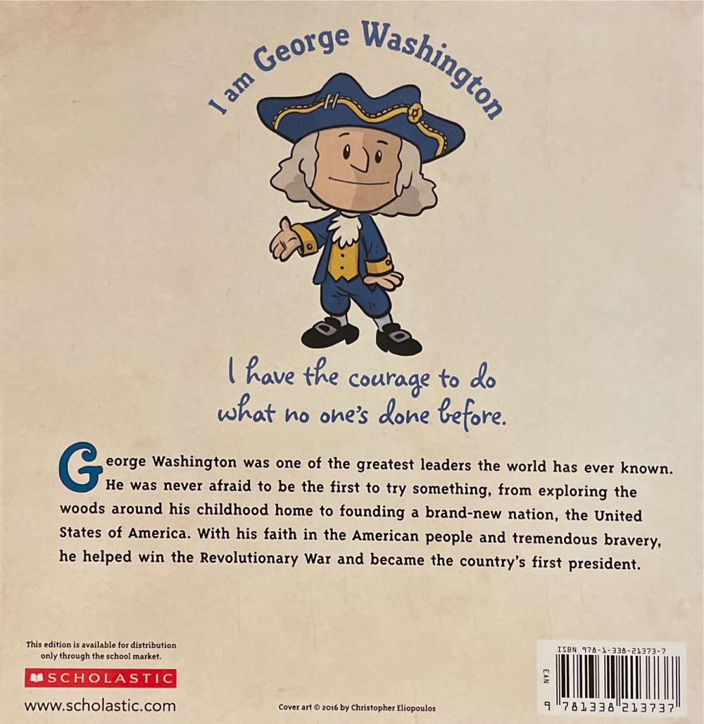 I Am George Washington - Brad Meltzer book collectible [Barcode 9781338213737] - Main Image 2