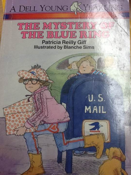 Giff: Kids of Polk Street Series 4 - Polka Dot Private Eye #3: Mystery Of The Blue Ring - Patricia Reilly Giff (Open Road Young Readers - Paperback) book collectible [Barcode 9780440459989] - Main Image 1
